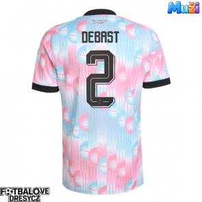 Belgie Zeno Debast #2 Venkovní Dres MS 2026 Krátký Rukáv